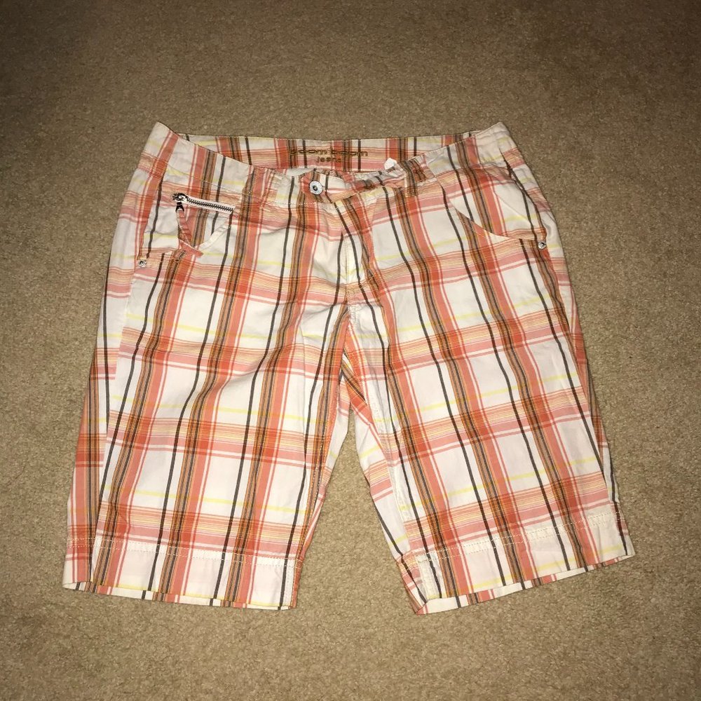 Boom Boom Plaid Bermuda Shorts